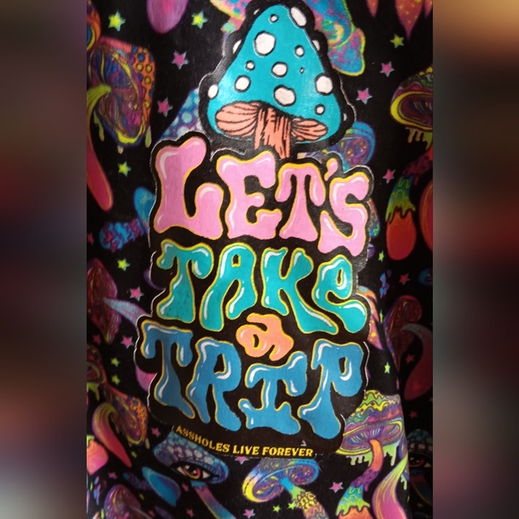 XL Let's Take A Trip Hoodie NWT - Picture 3 of 4